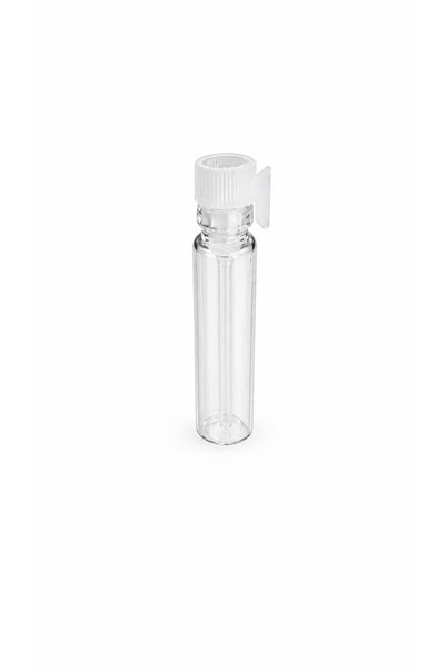 HORECA MARKET 9870Pcs 1ml Glass Sample Bottle – Empty Cosmetic Oil and Serum Test Bottle with Dropper