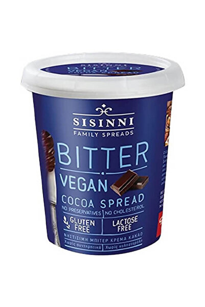 Sisinni ΚΡΕΜΑ ΚΑΚΑΟ 400gr. - (BITTER) (VEGAN)