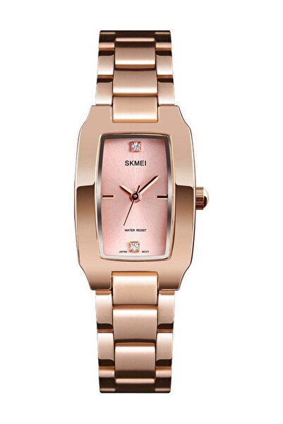Skmei Women's Quartz Watch - 33 mm - Rose Gold
