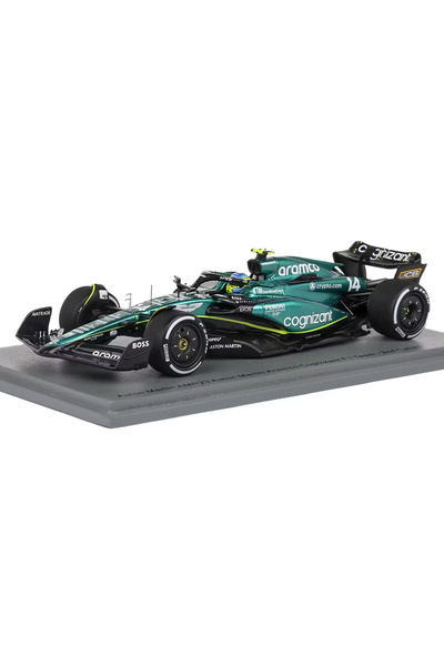 Spark Sigilat- Aston Martin AMR23 F1 #14 Fernando Alonso Canada GP2023- Scara...