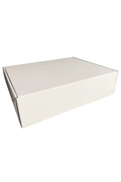 papercraft Set de 20 cutii de carton autoformabile, tip curier, 380x300x100 m...