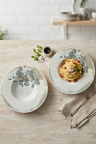 Keramika Deep Collection Gourmet Pasta Plate 2 Pieces 28cm