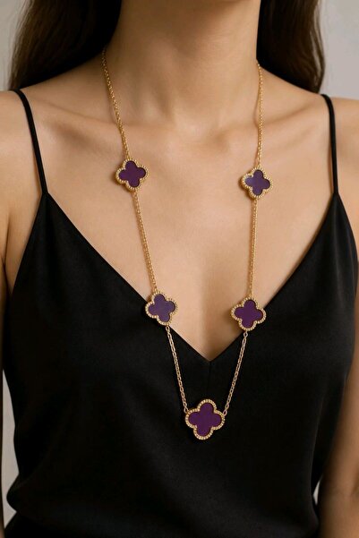 Monalisa Home Figured Anti-Tarnish Steel Adjustable Chain Luxury Necklace