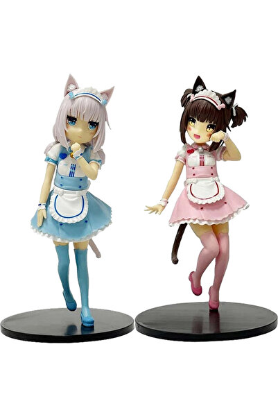 Choice5 Bandai 2Pcs - No Box 18CM Anime NEKOPARA Figure chocola And vanilla C...