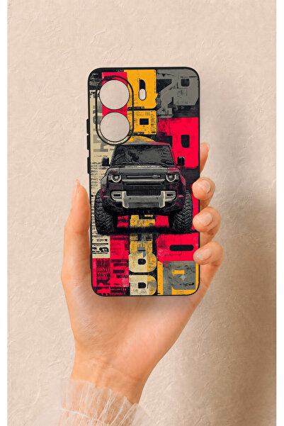 Vip Case Poco X7 Pro Uyumlu Defender Truck Desenli Silikon Kılıf