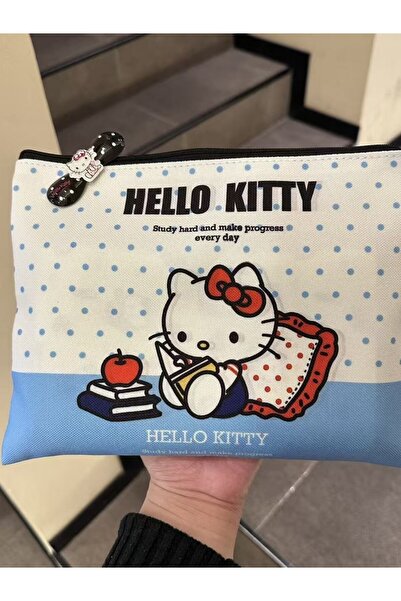 Choice single pack New Blue Retro Storm Point HelloKitty Portable Large Capac...
