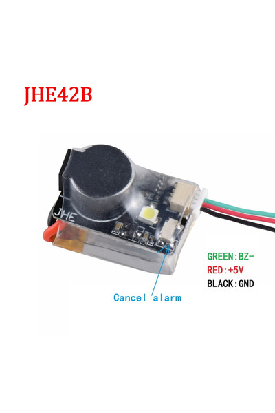 Choice جهاز إنذار صغير JHE42B/JHE42B_S/JHE20B بقوة 5 فولت وصوت عالٍ جدًا 110 ...