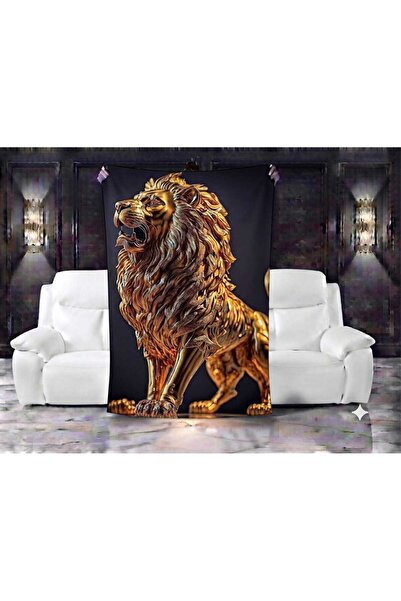 Elmas Dizayn تصميم خاص من ماركة مميزة، بطانية سرير تلفزيونية مقاس 150x220 سم،...