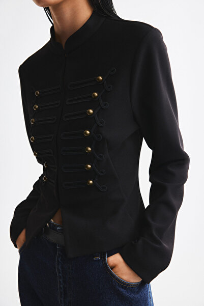 H&M Krep Jarse Ceket