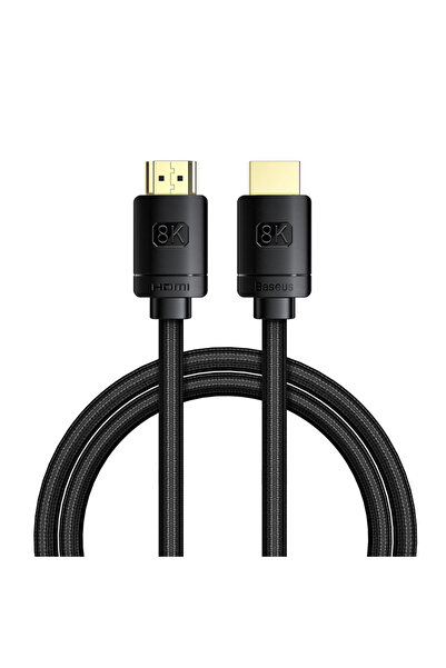 Baseus Cablu video (CAKGQ-J01) - HDMI la HDMI, Înaltă Definiție, 1m - Negru, ...