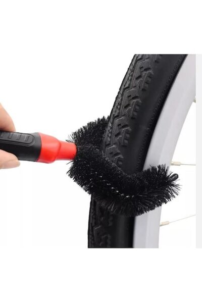 SyaMAG Perie de curățat biciclete, ABS/metal, 19 cm