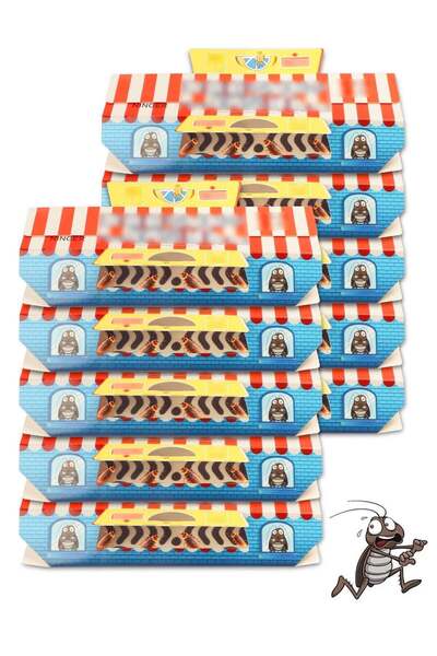 Homarket 3-Piece Strong Adhesion Cockroach Trap Multicolour