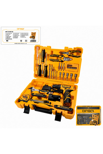 DINGQI Trusă de scule cu 38 de piese – Set complet pentru reparații, bricolaj...