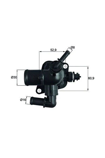 MAHLE Termostat,Lichid Racire Ti25188D Chrysler Ypsilon Citroën Nemo Fiat 500...