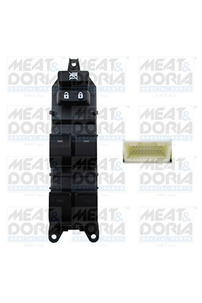 MEATDORIA Comutator,Macara Geam Fata Stanga 26428 Toyota Land Cruiser 200/Lan...