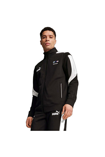 Puma Jachetă Bmw Mms Mt7 Sweat Jacket, Negru, Bărbați