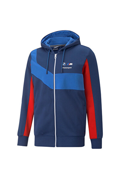 Puma Sportovní mikina - Modrá - Běžný střih
