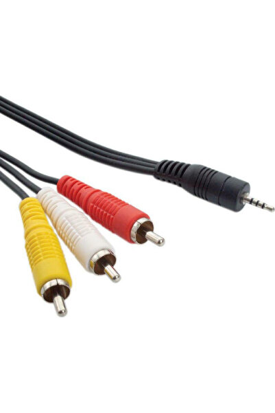 POWERTECH Καλώδιο 3.5 χιλ. αρσενικό - Component αρσενικό / Αναλογικό Ήχου αρσ...