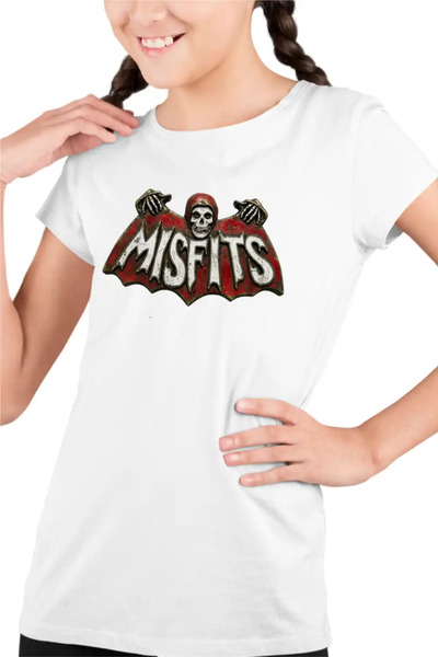 OEM Tricou Copii Fete Misfits Horror Punk
