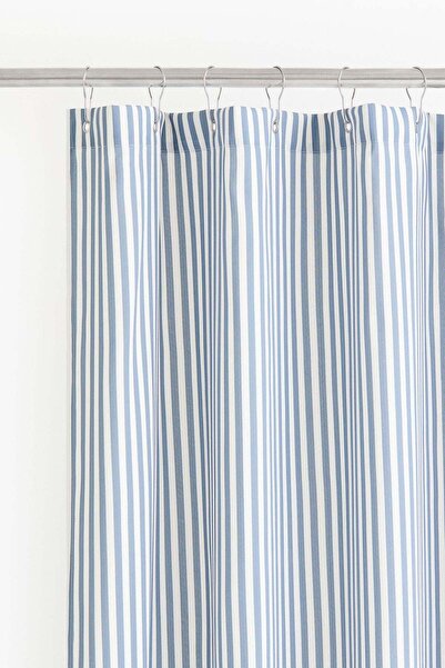 H&M Striped shower curtain