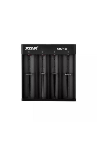 XTAR MC4S - Taşınabilir Li-ion/Ni-Mh Pil Şarj Cihazı - 4lü