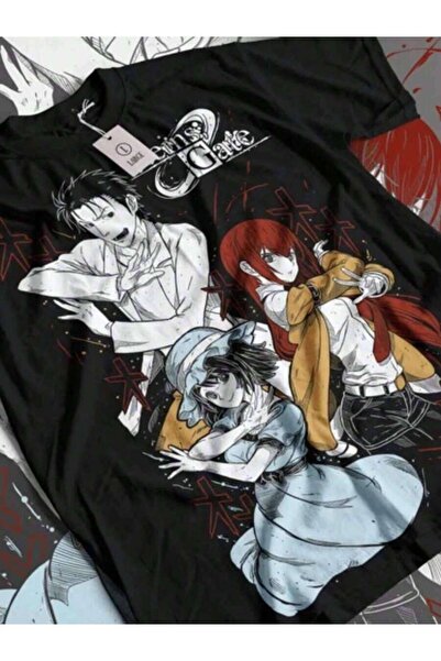 k222 تي شيرت Steins Gate Kurisu Makise، تي شيرت برسومات مانغا أنيمي، قميص للج...