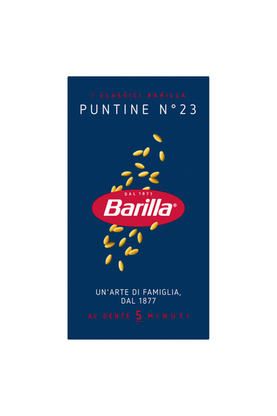 Barilla paste POINTS 500 GR