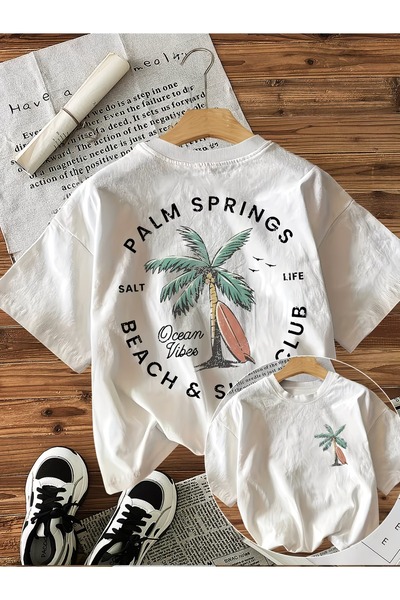 puolikuu Unisex Comfortable Fit Tshrit Printed Tshirt