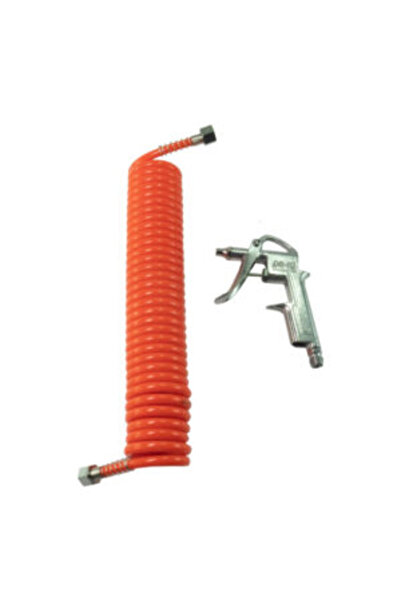 CarGuard Pistol de suflat pneumatic cu furtun PU de 5 m