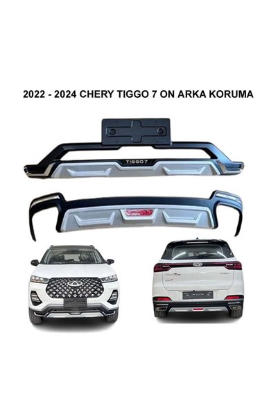 ekolmaks Chery Tıggo 7 Ön Arka Tampon Koruma Oem Model 2022-2024 Arası