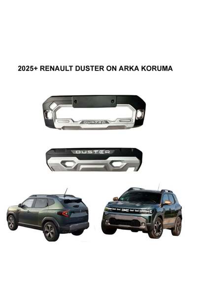 ekolmaks Renault Duster 2025 Sonrası Ön Arka Tampon Koruma Difüzörü