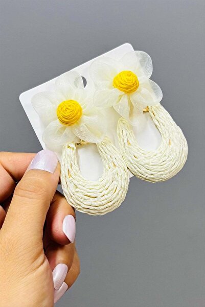 TakÇalıştır Flower Zr Model Earrings