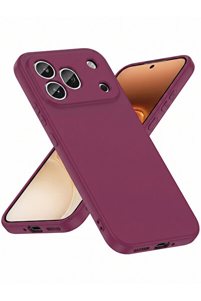 Rivor Honor 600 Pro Uyumlu Kılıf Kamera Çıkıntılı İpeksi Yumuşak Dokulu Dayan...