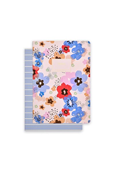 Episode B5 Terzi Dikiş 2'li Set Modern Floral - Anemone & Stripe