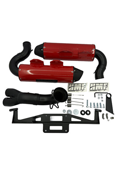 HMF TOBA SPORT DUAL ATV CAN-AM Outlander 1000 MAX G3 ROSU BLACKOUT