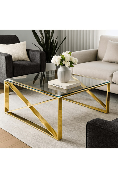 Sagebrook Home Coffee Table Gold