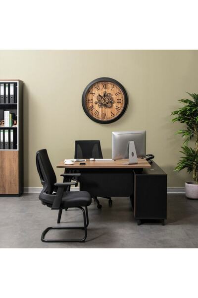 Midas Furniture طاولة مكتبية قابلة للطي من كولتار بطول 180 سم