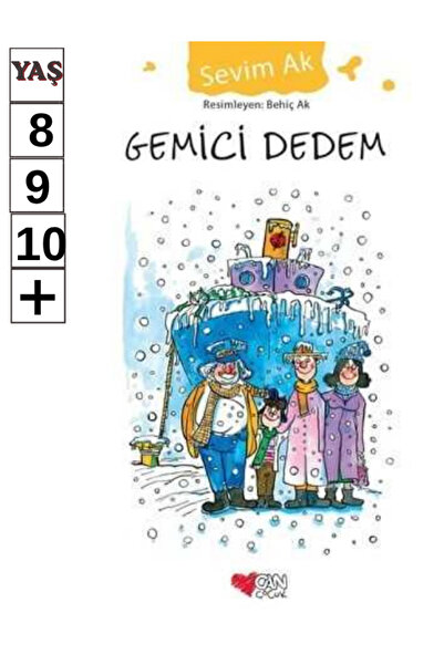 Can Çocuk Can Yayınları Gemici Dedem 2.3.4.5.Sınıflar İçin Okuma Hikaye Kitabı