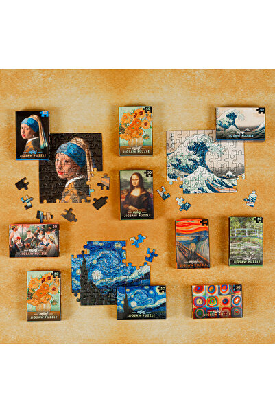 Professor Puzzle Set 10 puzzle-uri din carton, Biblioteca de puzzle-uri, Mini...