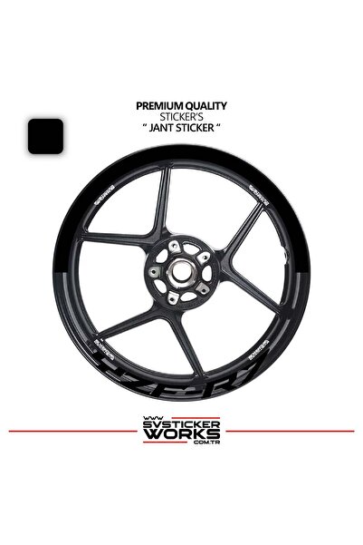 ARONA Yamaha Yzf-R7 Wheel Rim Strip – Half Rim Cover & Yzf-R7 Lettering Stick...