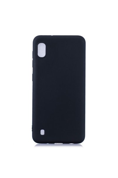 OEM Θήκη TPU Ματ Σιλικόνης για Samsung Galaxy A10 - Μαύρο