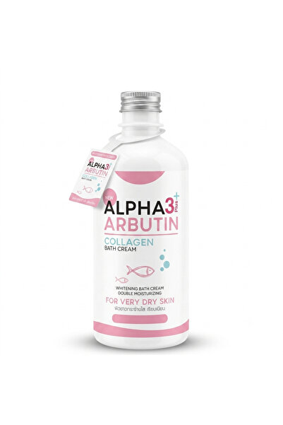 PRECIOUS SKIN Alpha Arbutin 3 Plus Collagen Bath Cream 350ml Brightening Mois...