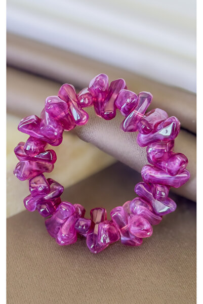 Dore Collection Imported Natural Stone Bracelet Flexible Elastic Broken Bone ...