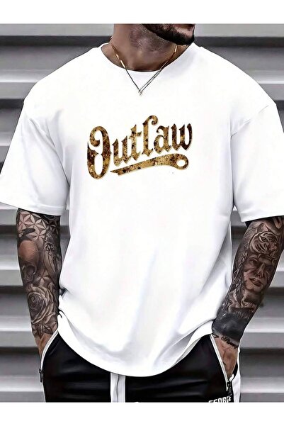 21JNRY تي شيرت Outlaw Luxury 180G - هدية مثالية للعائلة والأصدقاء، ملابس كاجو...