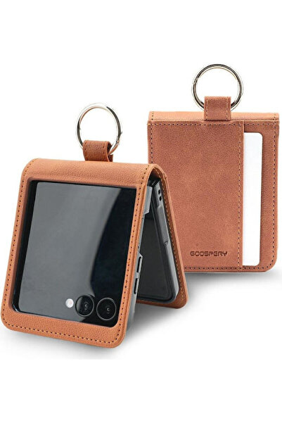 Mercury Βασικό Ημερολόγιο με Καφέ Πίσω Εξώφυλλο (Galaxy Z Flip7)