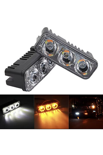 OEM Αδιάβροχα Φώτα Ημέρας Αυτοκινήτου LED Universal 10-30V 18W 2τμχ