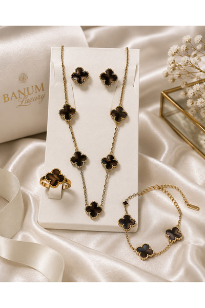 Banum Luxury مجموعة تصميم أنيقة وعصرية جديدة مكونة من 4 قطع
