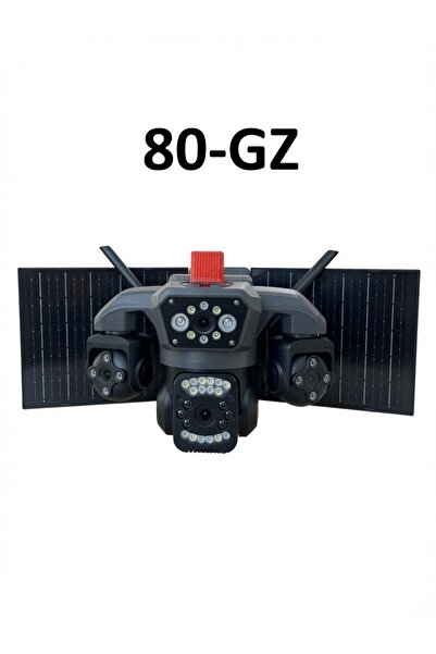zumastar 80-GZ 2MP+2MP+2MP+2MP ÇİFT PANEL SİM KARTLI ÇİFT 16W PANEL