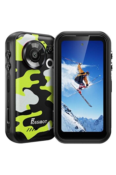 Fossibot Смартфон F116 Pro, Dimensity 7300, 12GB/256GB, 4-инчов IPS LCD, Двой...