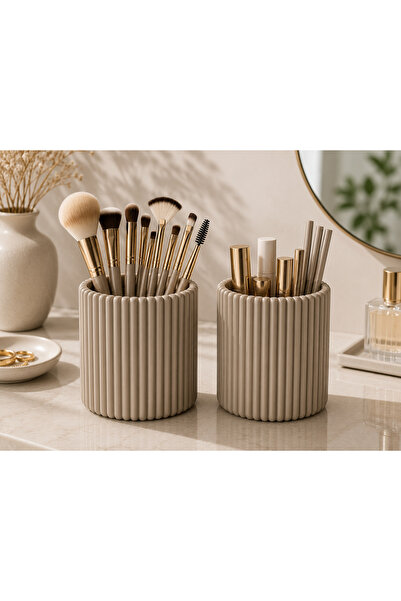 TRİMENT3D Minimal Lined Multi-Purpose Organizer – Set of 2 |   Makeup Brush H...